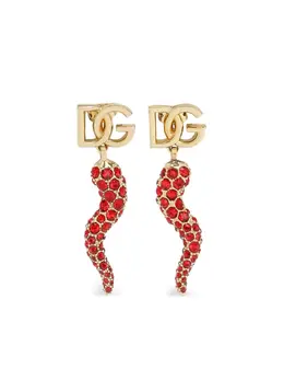 Dolce & Gabbana: Серьги  DG