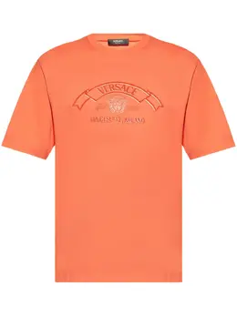 Versace: Хлопковая футболка 