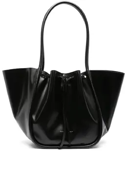 Proenza Schouler: Чёрная сумка-шоппер 