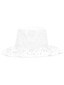 Dolce & Gabbana: Белая шляпа 