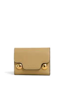 Marni: Бежевый кошелёк 