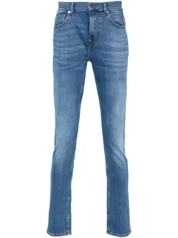 7 For All Mankind: Светлые джинсы 