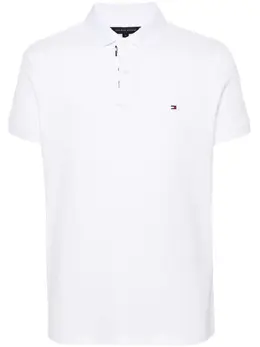 Tommy Hilfiger: Белое поло 
