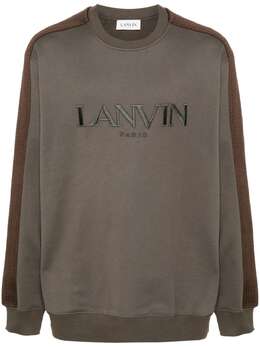 Lanvin: Тёмный свитшот 