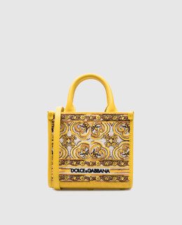 Dolce&Gabbana: Жовті сумки 