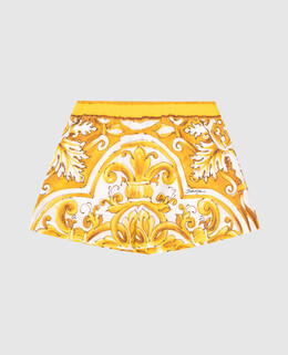 Dolce&Gabbana: Жёлтые шорты 