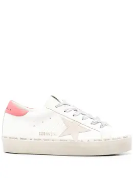Golden Goose: Белые кроссовки  Hi Star