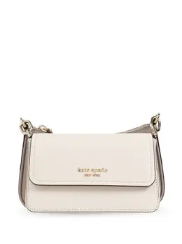 Kate Spade: Белая сумка через плечо 