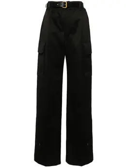 Saint Laurent: Чёрные брюки 