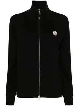 Moncler: Чёрная куртка 