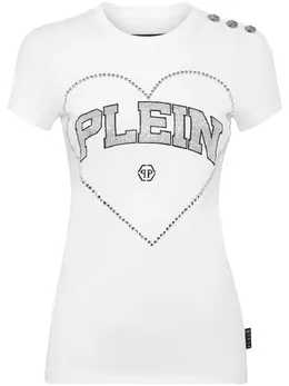 Philipp Plein: Белая футболка 