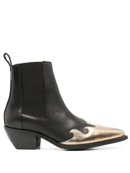 AllSaints: Чёрные ботинки 