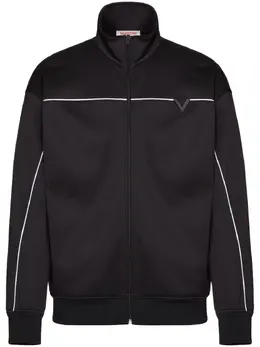Valentino Garavani: Чёрный свитшот 