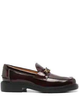 Tod's: Красные лоферы 