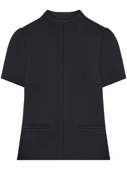 Courrèges: Чёрная футболка 