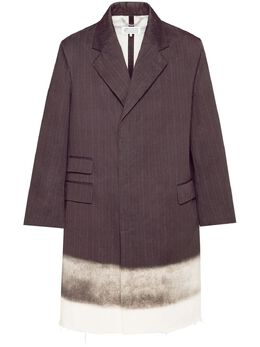 Maison Margiela: Пальто с принтом 