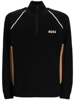BOSS: Чёрный свитер 