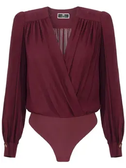 Elisabetta Franchi: Красный боди 