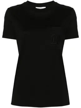 Max Mara: Хлопковая футболка 