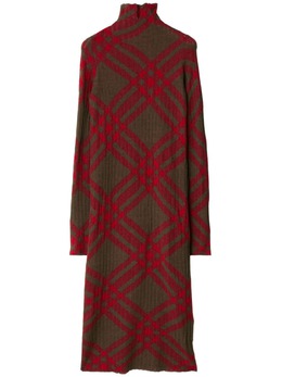 Burberry: Платье из шерсти 