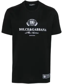Dolce & Gabbana: Хлопковая футболка  T