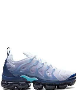 Nike: Голубые кроссовки  Air Vapormax Plus