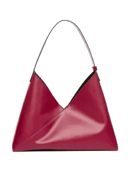 MM6 Maison Margiela: Красная сумка-шоппер 