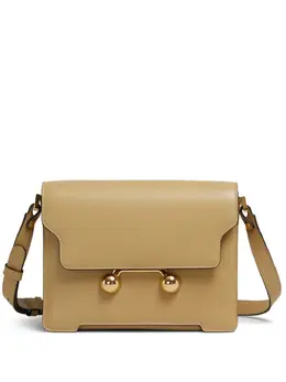 Marni: Бежевая сумка через плечо 