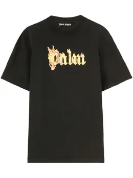 Palm Angels: Футболка с принтом 
