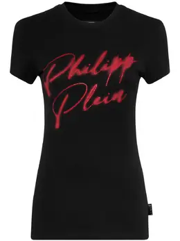 Philipp Plein: Футболка  Crystal со стразами