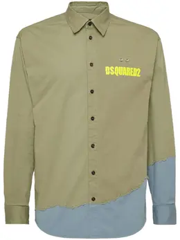 Dsquared2: Рубашка с принтом 