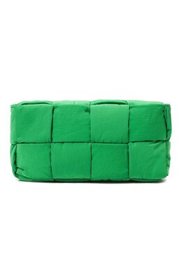 Bottega Veneta: Зелёная сумка  Cassette