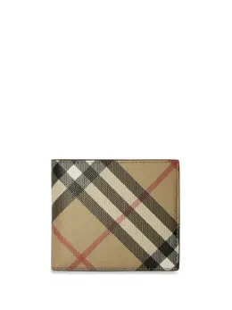 Burberry: Бежевый кошелёк  Vintage Check