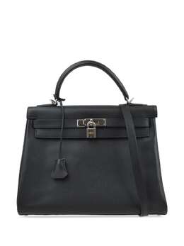 Hermès Pre-Owned: Чёрная сумка 