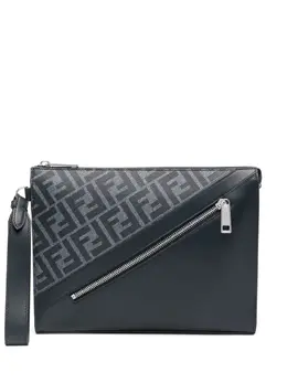 FENDI: Голубой клатч 