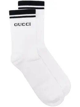 Gucci: Белые носки 