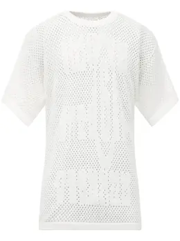 MM6 Maison Margiela: Трикотажная футболка 