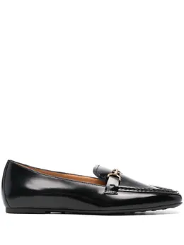 Tod's: Чёрные лоферы  Horsebit