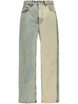 MM6 Maison Margiela: Голубые джинсы 