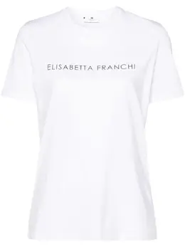 Elisabetta Franchi: Хлопковая футболка 