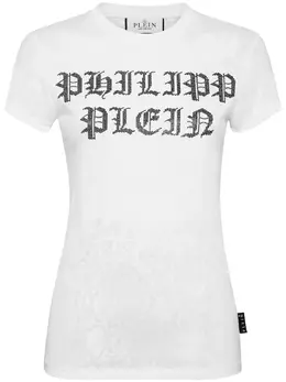Philipp Plein: Футболка  Crystal со стразами