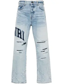 AMIRI: Прямые джинсы 