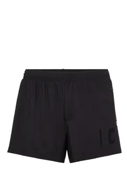 DSQUARED2: Чёрные шорты  Icon