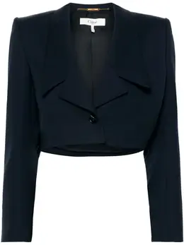 Chloé: Однобортный жакет 