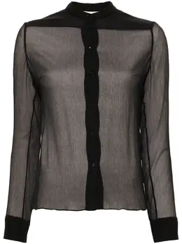Chloé: Шифоновая рубашка 