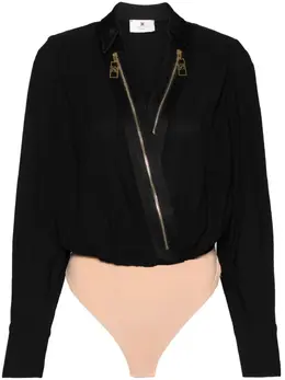 Elisabetta Franchi: Чёрный боди 
