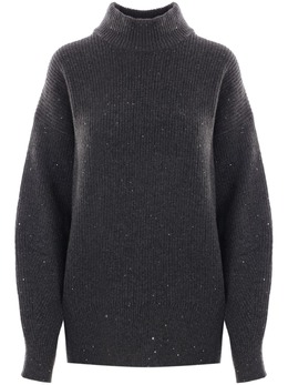 Brunello Cucinelli: Свитер с блёстками 