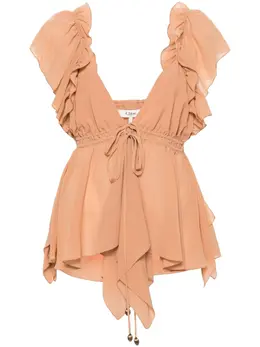 Chloé: Блуза без рукава 
