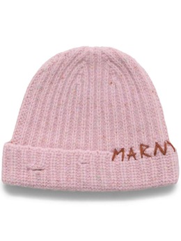 Marni: Розовая шапка 