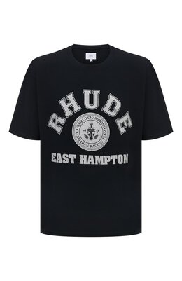 Rhude: Хлопковая футболка 